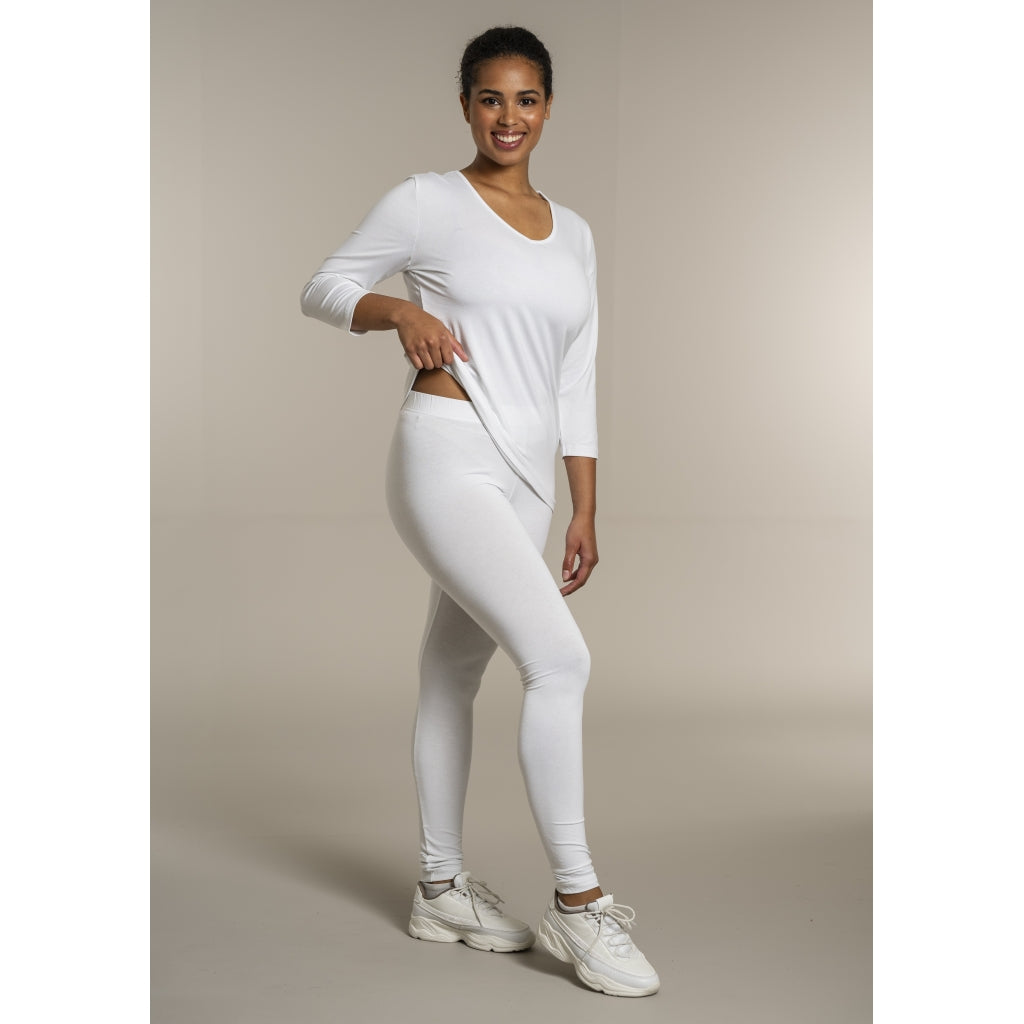 Sandgaard Jersey Leggings Leggings White