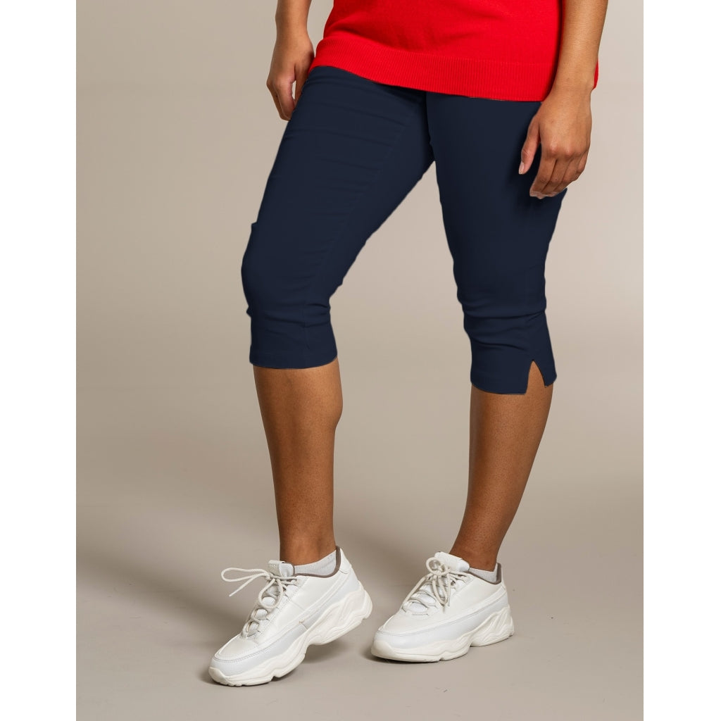 Sandgaard Bengaline Capri pants Capri Pant Dark Blue