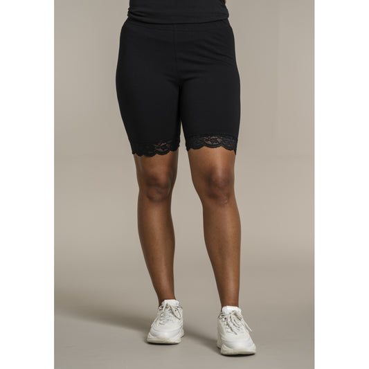 Sandgaard Cykelshorts med blonder Biker Shorts Black