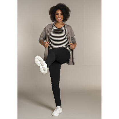 Sandgaard Cardigan Kort Cardigan Beige melange