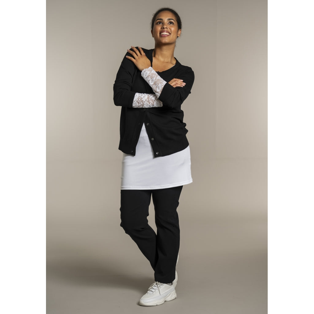 Sandgaard Cardigan Kort Cardigan Black