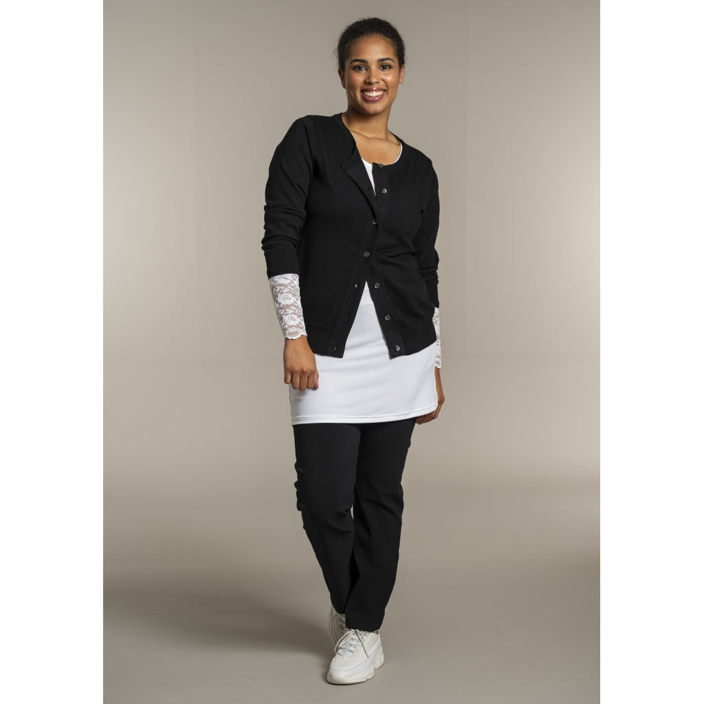 Sandgaard Cardigan Kort Cardigan Black