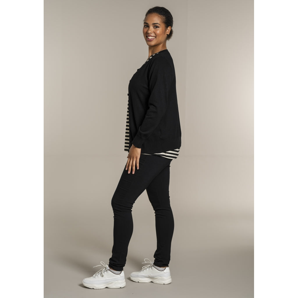Sandgaard Cardigan Kort Cardigan Black