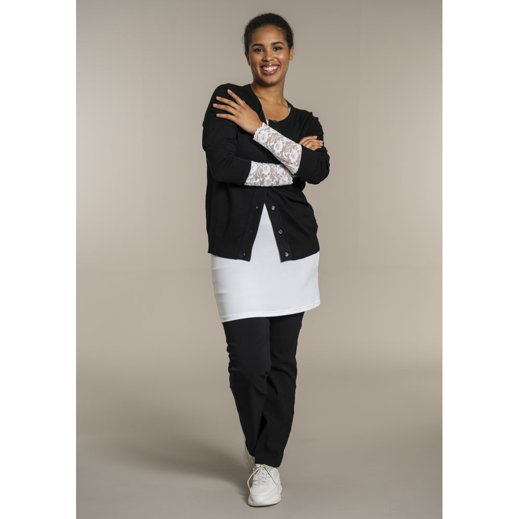 Sandgaard Cardigan Kort Cardigan Black