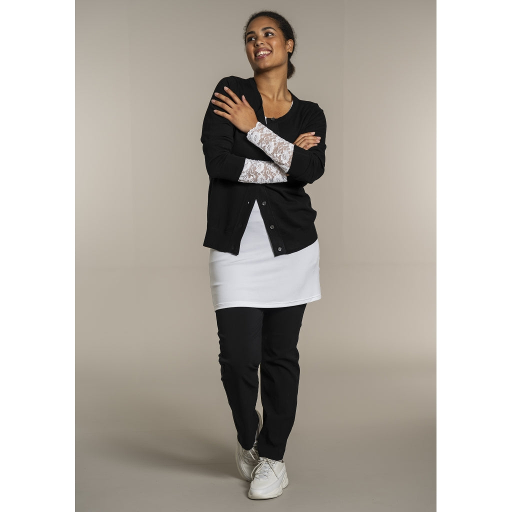 Sandgaard Cardigan Kort Cardigan Black