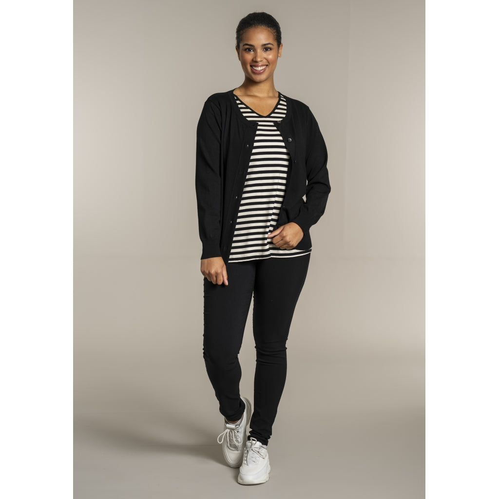 Sandgaard Cardigan Kort Cardigan Black