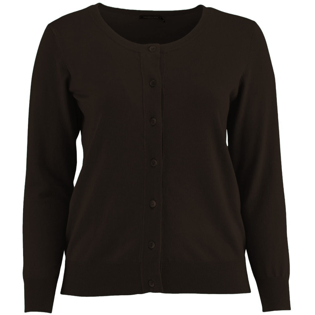 Sandgaard Cardigan Kort Cardigan Dark Brown