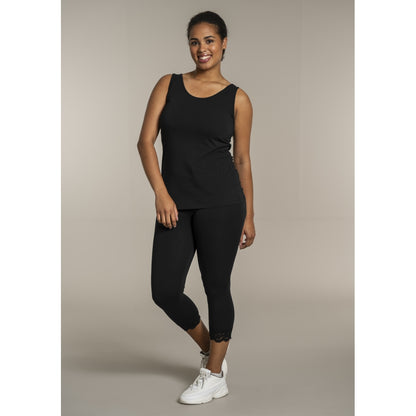 Sandgaard Bomulds top Top Black