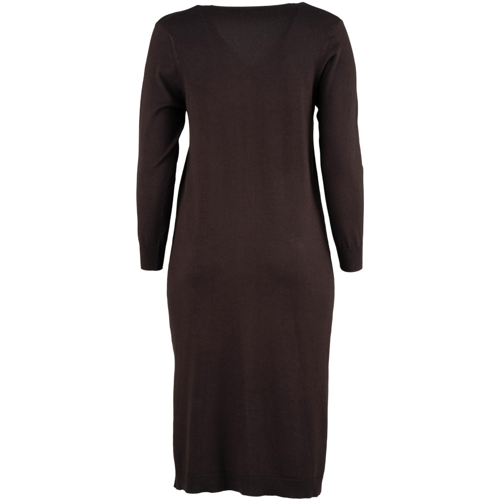 Sandgaard Helsinki - Long Cardigan Cardigan Dark Brown