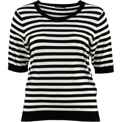 Sandgaard Helsinki - T-shirt - Stripes T-Shirt Black/Offwhite