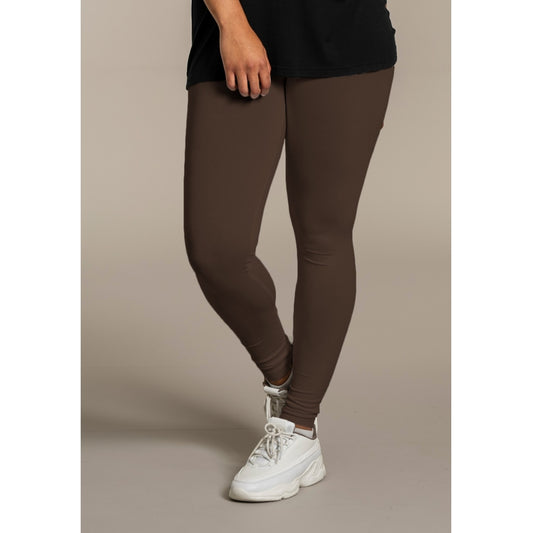 Sandgaard Jersey Leggings Leggings Brown