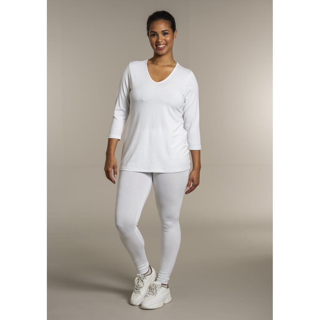 Sandgaard Jersey Leggings Leggings White