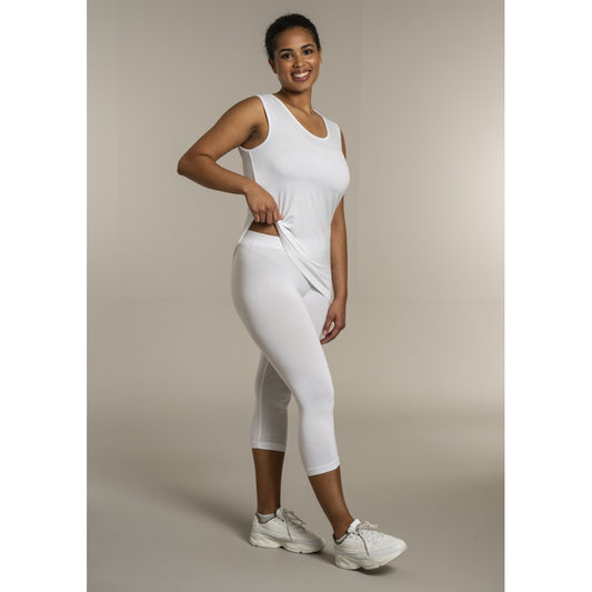 Sandgaard Jersey Leggings 3/4 Leggings White