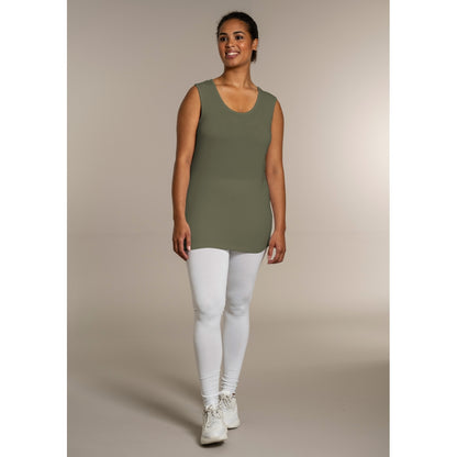 Sandgaard Kort panel top Top Army Green