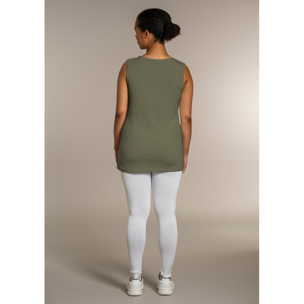 Sandgaard Kort panel top Top Army Green