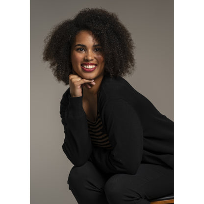Sandgaard Lang cardigan med lommer Long Cardigan Black