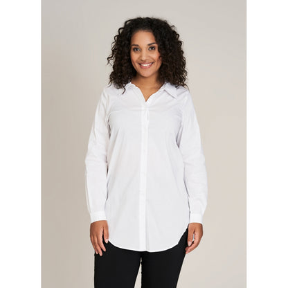 Sandgaard Lang Skjorte Shirt White
