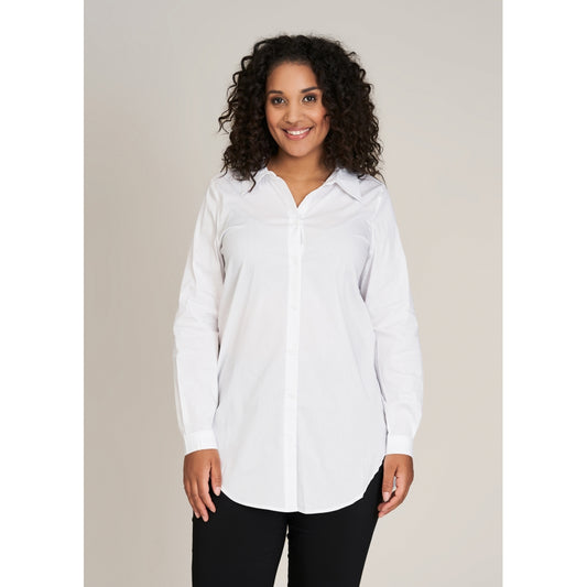 Sandgaard Lang Skjorte Shirt White