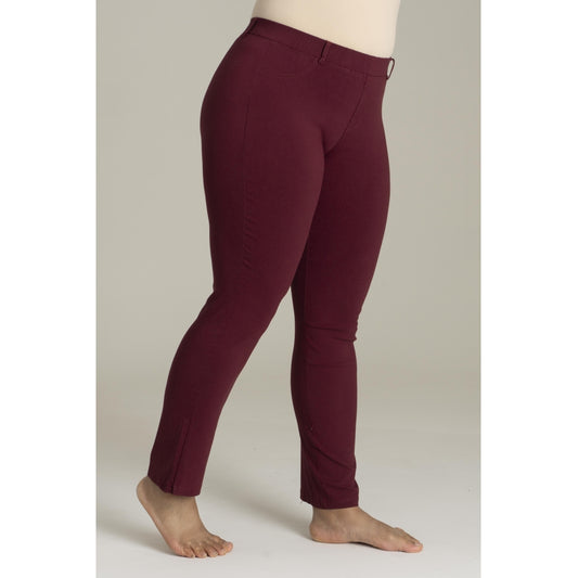 Sandgaard Pants mede brede ben Pants Bordeaux