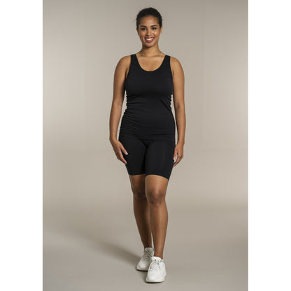 Sandgaard Seamless top kort Top Black