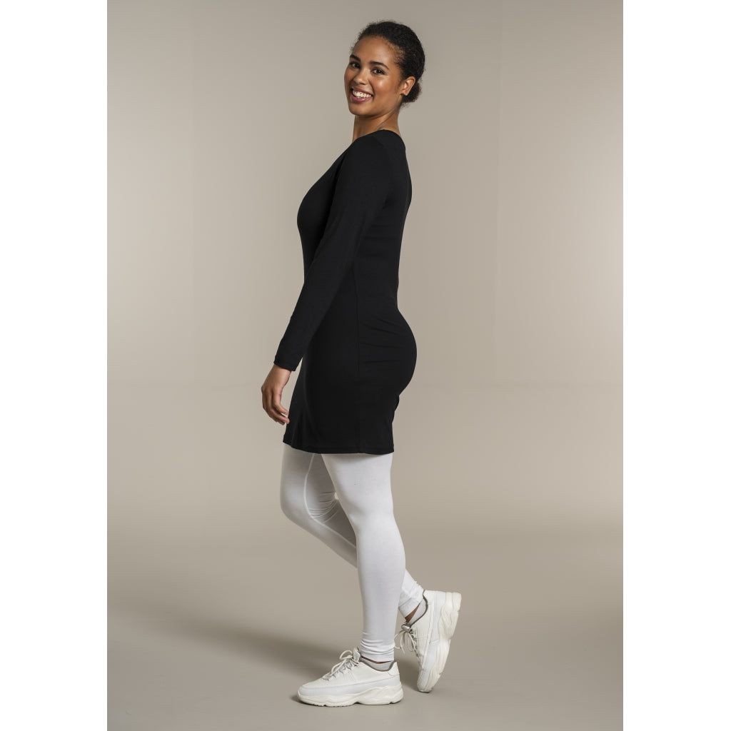 Sandgaard Slim lang ærmet t-shirt T-Shirt Black