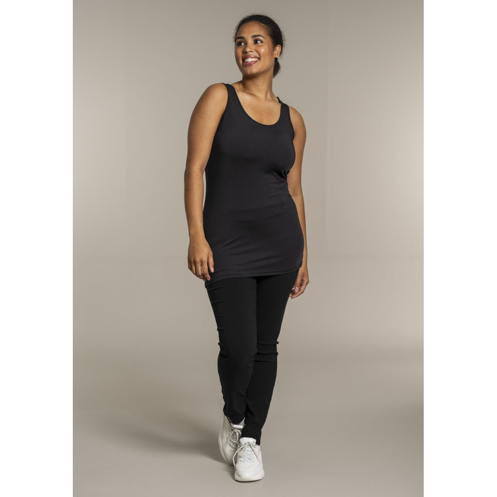 Sandgaard Slip Panel Top Kort Top Black