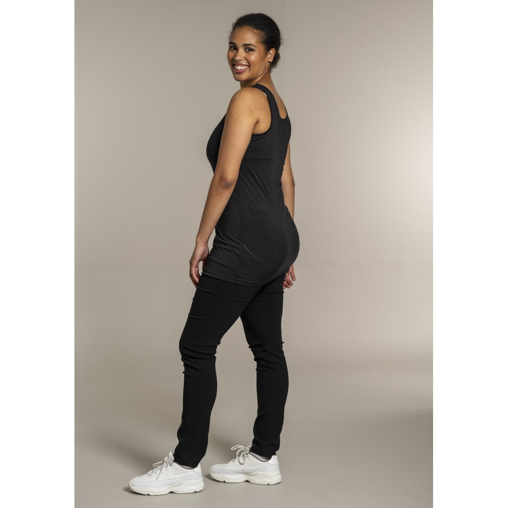 Sandgaard Slip Panel Top Kort Top Black