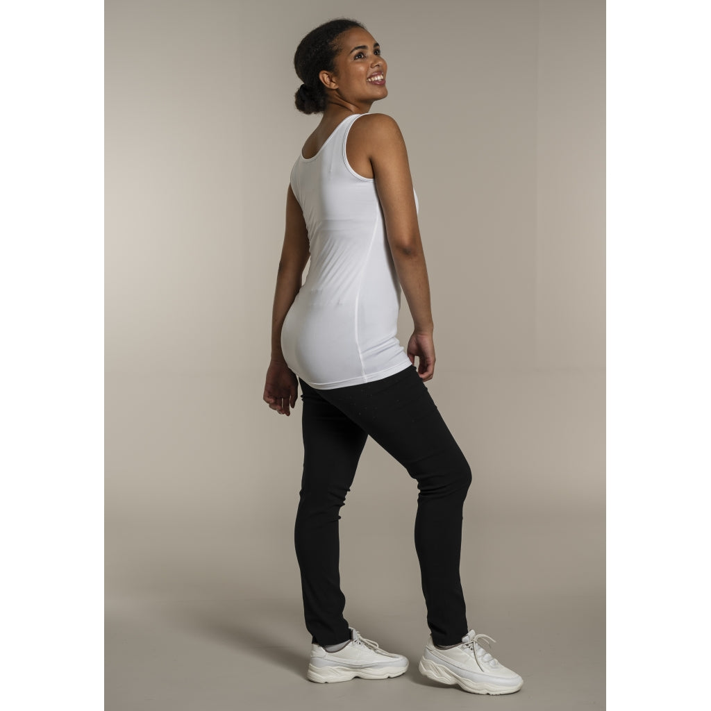Sandgaard Slip Panel Top Kort Top White