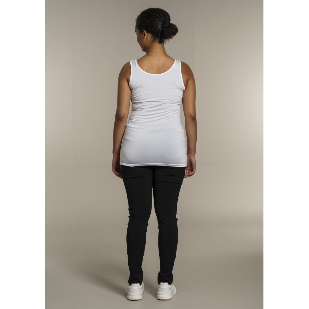 Sandgaard Slip Panel Top Kort Top White