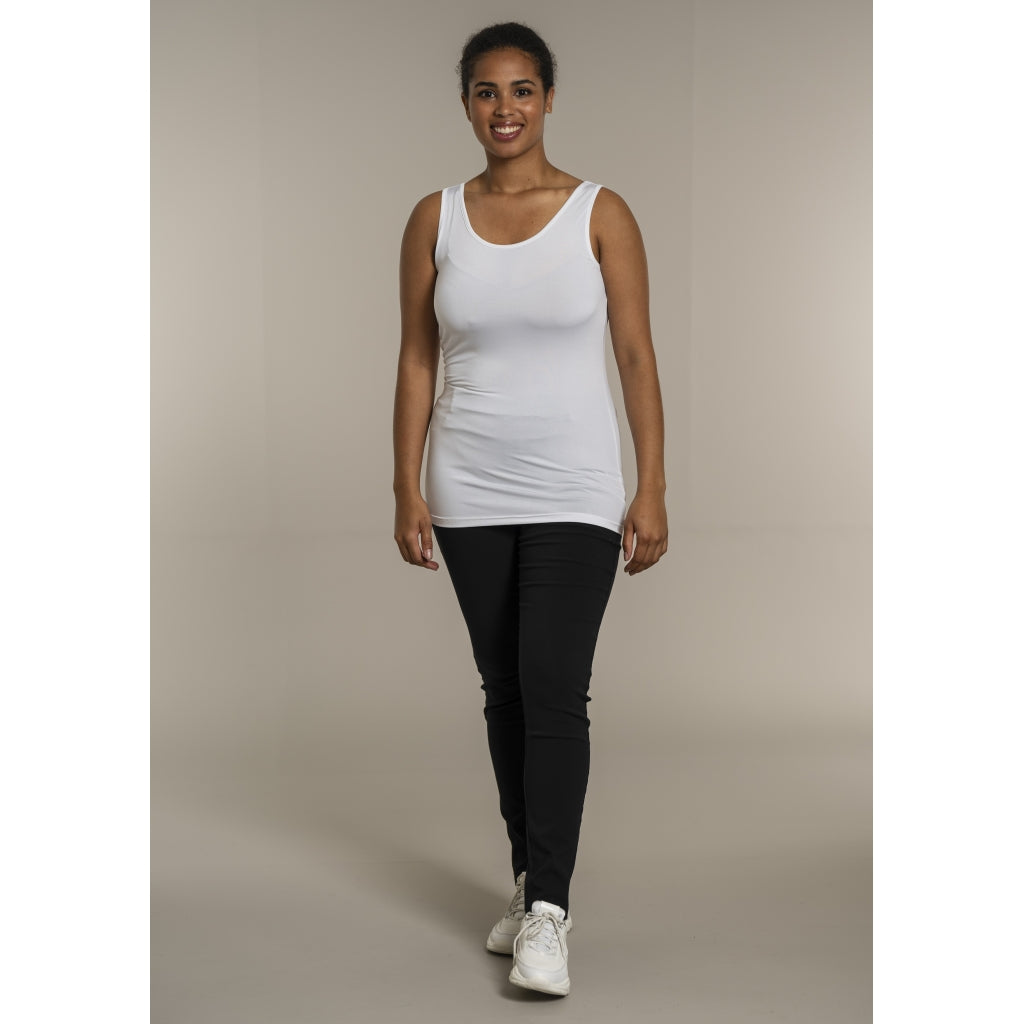 Sandgaard Slip Panel Top Kort Top White