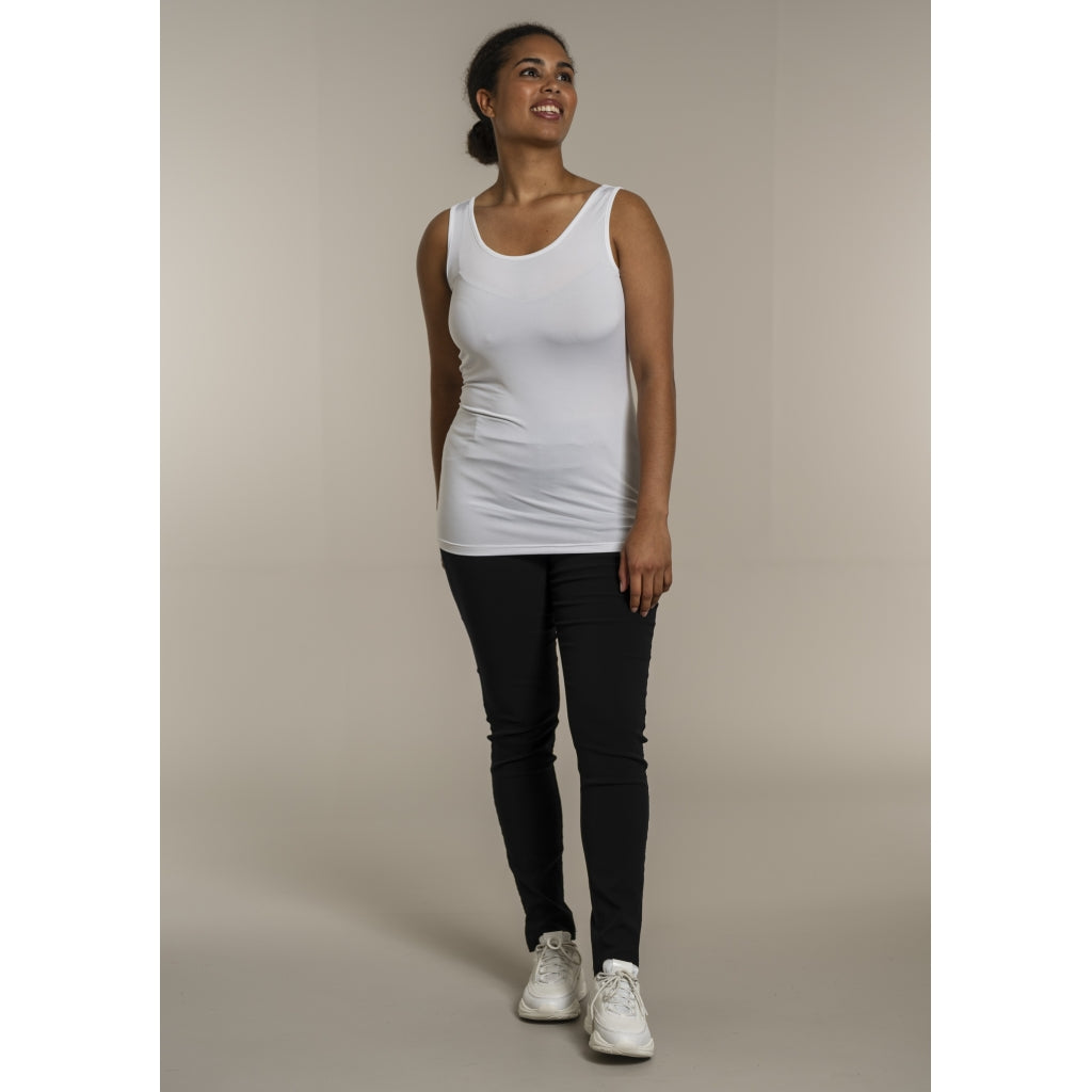 Sandgaard Slip Panel Top Kort Top White