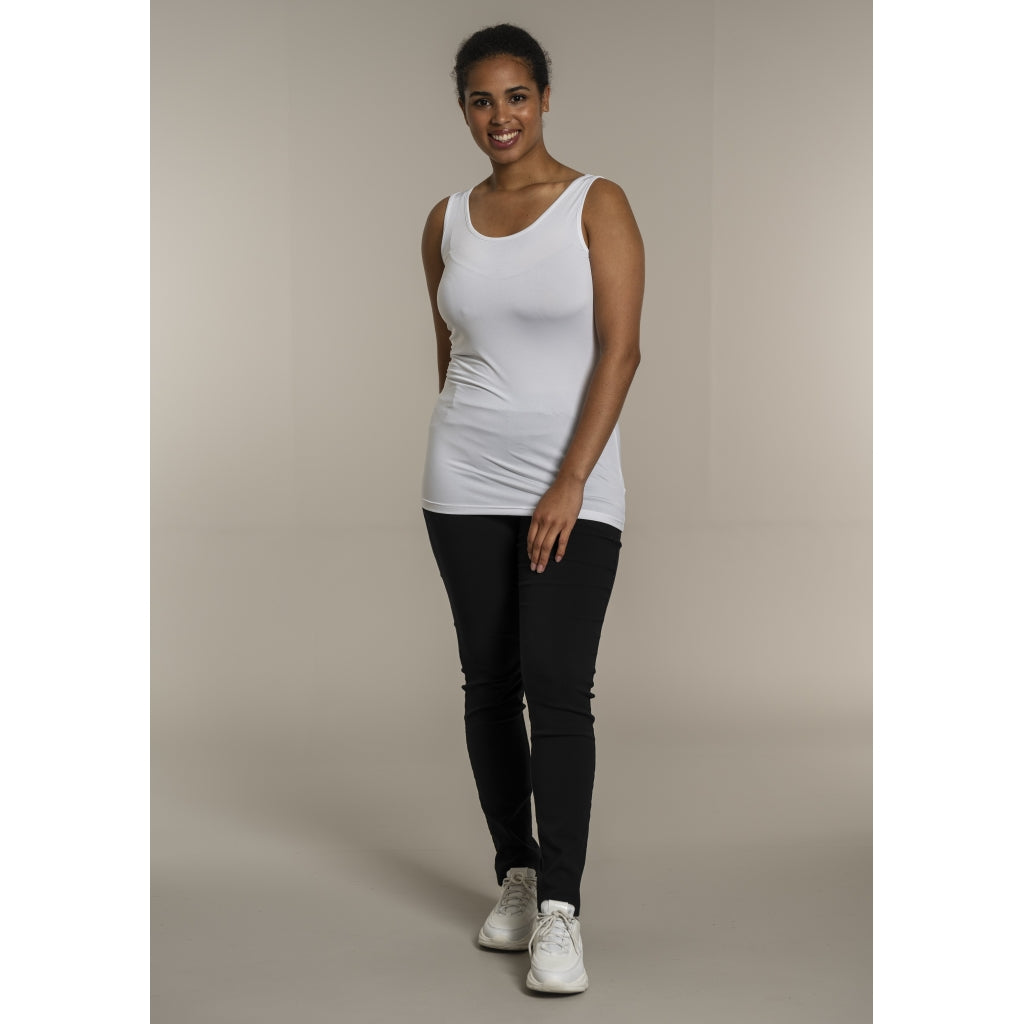 Sandgaard Slip Panel Top Kort Top White
