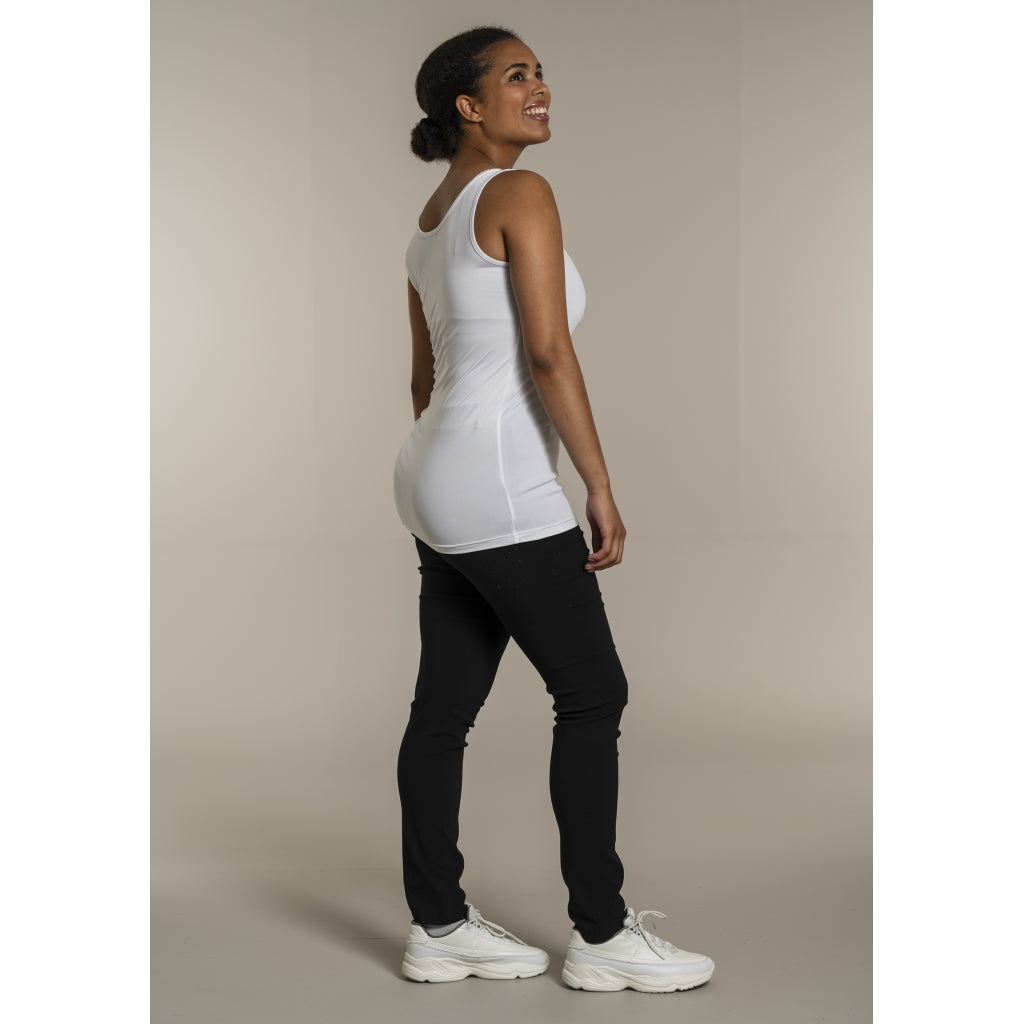 Sandgaard Slip Panel Top Kort Top White