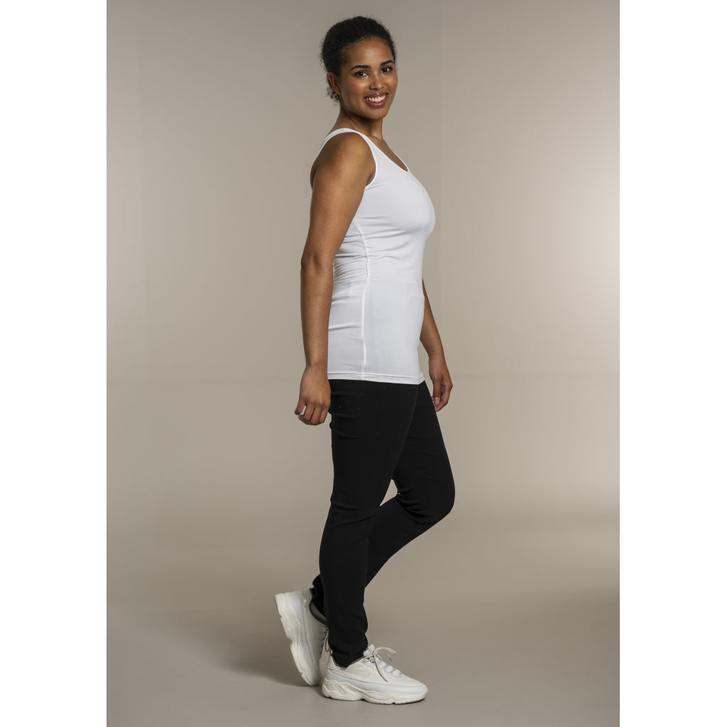 Sandgaard Slip Panel Top Kort Top White