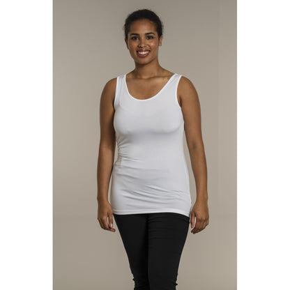 Sandgaard Slip Panel Top Kort Top White