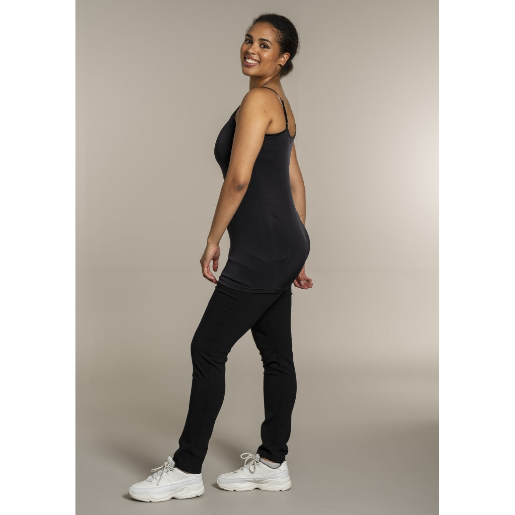 Sandgaard Slip Strop Top Kort Top Black