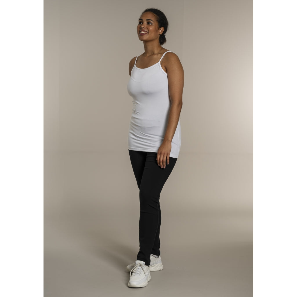 Sandgaard Slip Strop Top Kort Top White