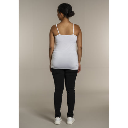 Sandgaard Slip Strop Top Kort Top White