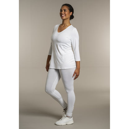 Sandgaard T-shirt med 3/4 ærmer T-Shirt White
