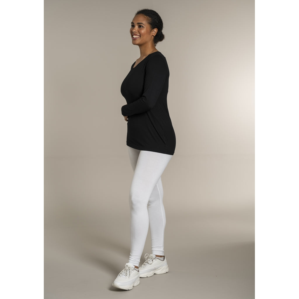 Sandgaard T-shirt med lange ærmer T-Shirt Black