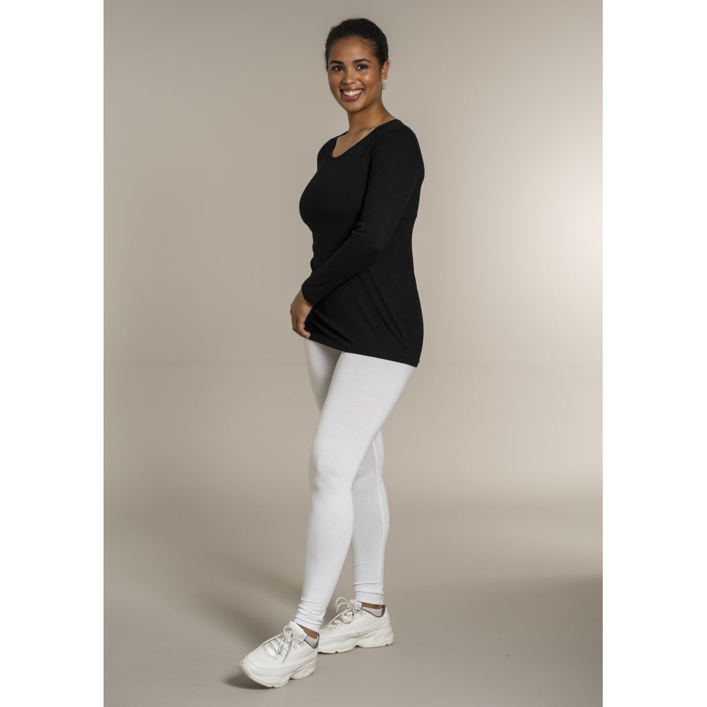 Sandgaard T-shirt med lange ærmer T-Shirt Black