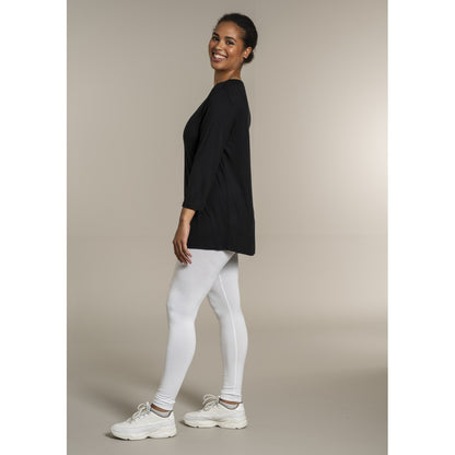 Sandgaard T-shirt med 3/4 ærmer T-Shirt 1 Black